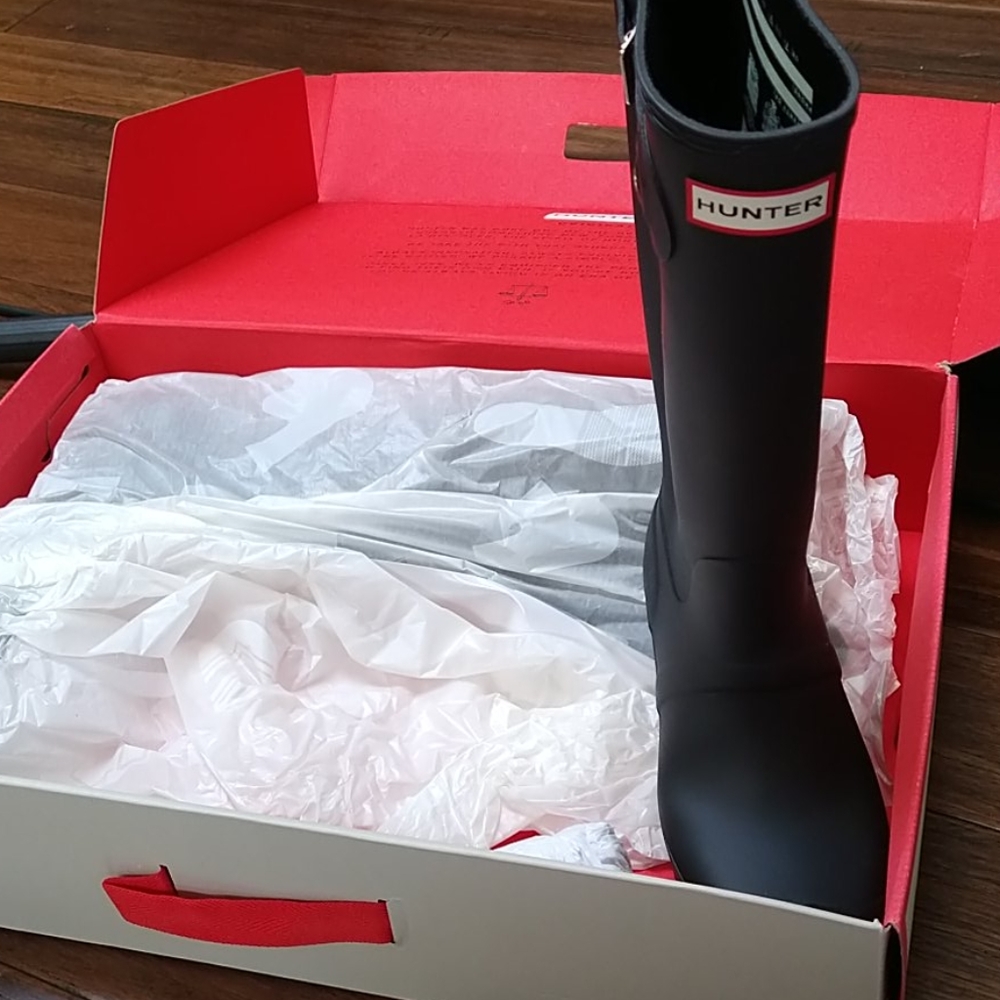 Hunter tall boots